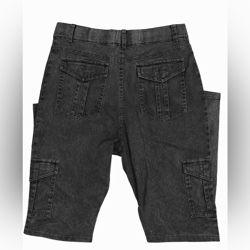 OLI & HALI Black Cargo Skinny Jeans S NWT Utility Moto Fall Streetwear